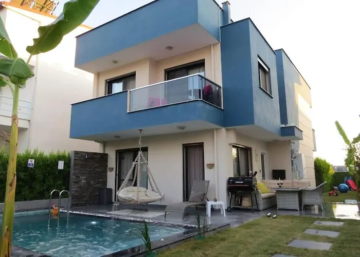 Villa Oyster Park Isitmali Yildiz Efektli Cocuk Havuzlu Villa Aydin photo