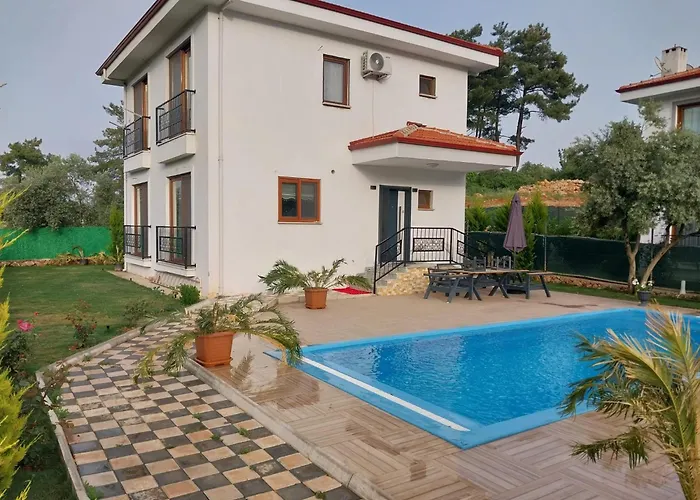 Villa Erce Elegant Family Villa With Pool Akyaka Kuyucak foto